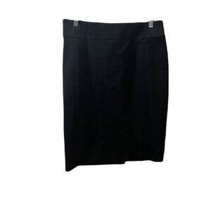 Womens Black Corporate Office Pencil Skirt Size 6 NWT‎